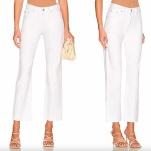 Superdown White‎ Jeans Straight Leg Dylan size 27 Revolve Jeans
